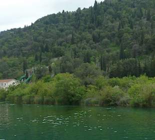 Bootstour auf dem Fluss Krka nach Skradin