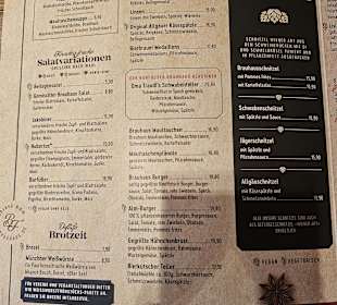 Speisekarte 12/2025