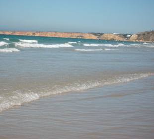 Endlos schöner breiter Strand