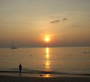 Sonnenuntergang am Strand