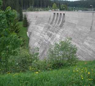 Staumauer am Schluchsee