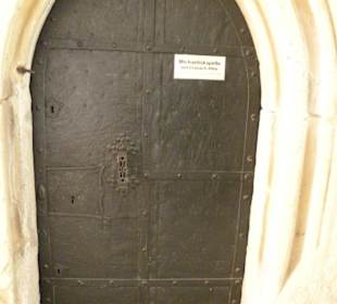 Pforte der Michaelikapelle im Merseburger Dom