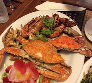 Super leckere Meeresfrüchte