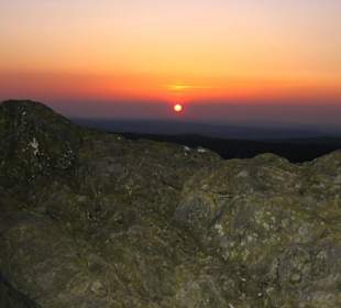 Sonnenuntergang am Weilsberg