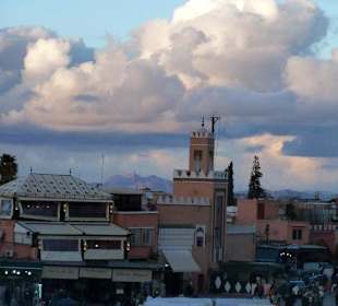 Blick auf das Restaurant