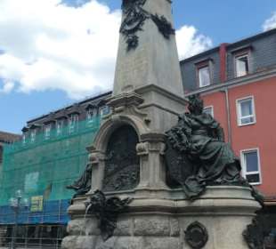 Ludwig-Eisenbahn-Denkmal in der Fürther Straße