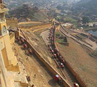 Blick vom Haremsbereich