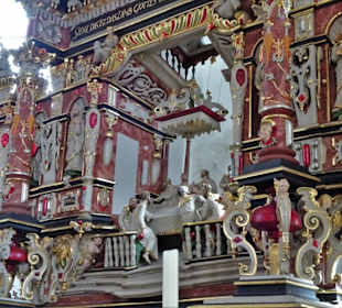 Details des Altars von Ludwig Münstermann