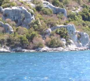 Kekova - versunkene Stadt im Mittelmeer