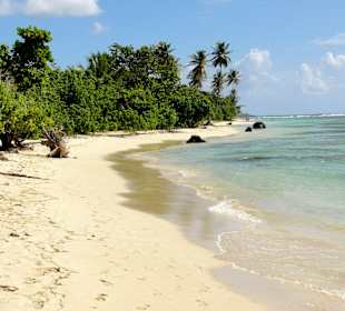 Spaziergang an der Plage de Bois Jolan