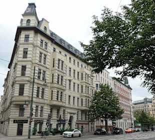 Blick Hasselbachplatz zur Otto-von-Guericke-Str.