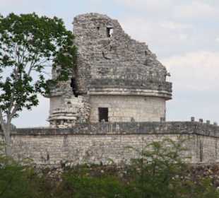 Der Schneckturm vom Observatorium Chichen Itza