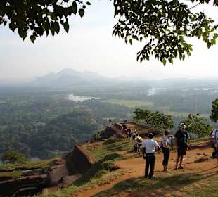 Blick vom Sigiriya Felsen