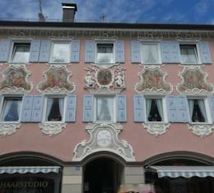 In der Altstadt von Partenkirchen