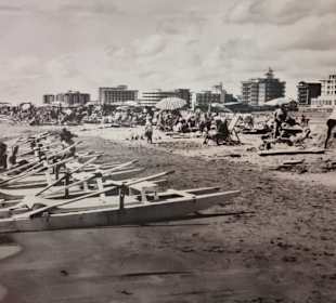 Der Strand in den 70er Jahren