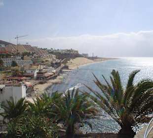 Blick von Morro Jable auf Jandia Playa