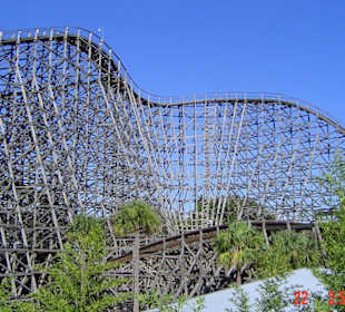 Holzachterbahn Gwazi