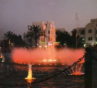 Der Musikbrunnen in Port el Kantaoui