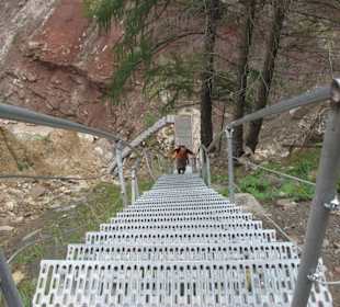 Wanderung in der Bletterbachschlucht
