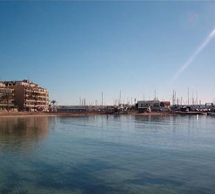 Strand/Hafen von C´an Pastilla