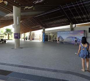 Eingangsbereich Flower Dome