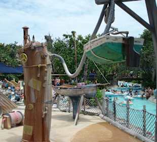 Schwimmreifen Fluß zum Relaxen