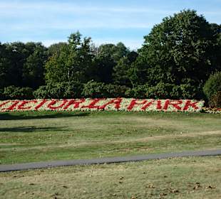 Blick auf den angrenzenden Victoria Park