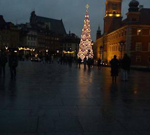 Stare Miasto w Warszawie w okresie przedświąteczny
