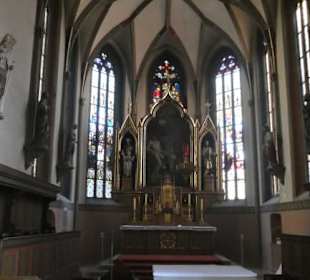 In der Kirche St. Sebastian in Sulzfeld am Main