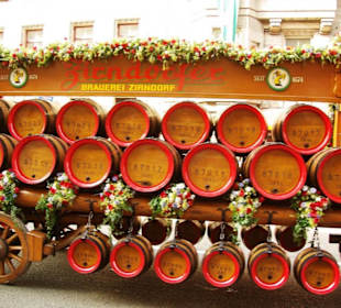 Brauerei Zirndorf 4 rheinländischen Kaltblütern