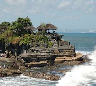 Schöner Tempel im Meer