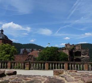 Schloss Heidelberg und Park