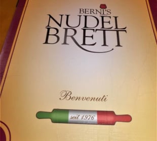 Restaurant Berni's Nudelbrett