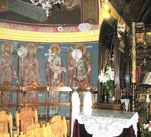 Im Inneren der Kathedrale