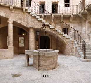 Innenhof des Gefängnis