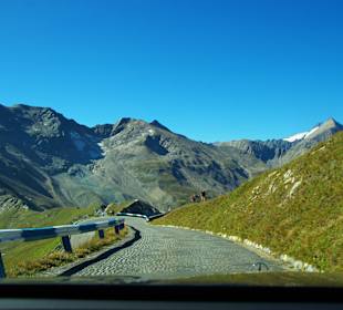 Wanderer und Gegenverkehr