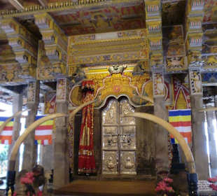 Schrein am Zahntempel