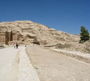 Spacer po Mieście Wykutym w Skale - Petra