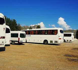 Aspendos An/Abfahrt Landschaft