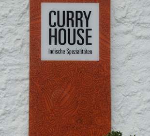 Beim Curry House in Bad Orb zum Abendessen