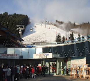 Talstation der Areitbahn