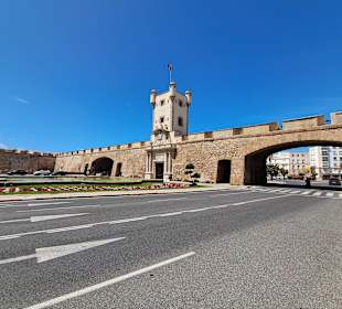 Puerta de Tierra in Cadiz