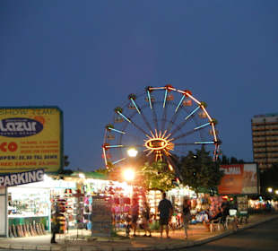 Gleich hinter dem Hotel