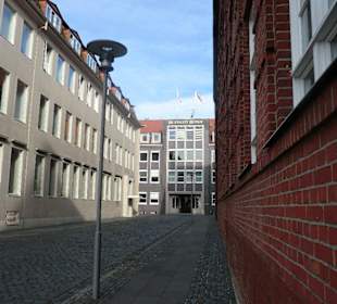 Auf dem Firmengelände