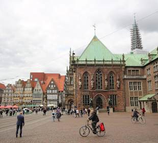 Blick von den Domtreppen