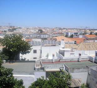 Blick vom Castro dos Mouros auf Tavira