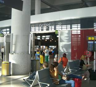 Blick auf die Einkaufsmeile