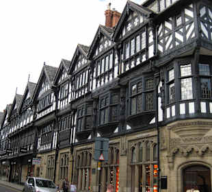 Strassenzug in Chester