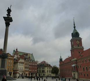 Sigismundsäule auf dem Schlossplatz