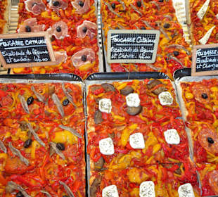 Eindrücke vom Wochenmarkt in Collioure
